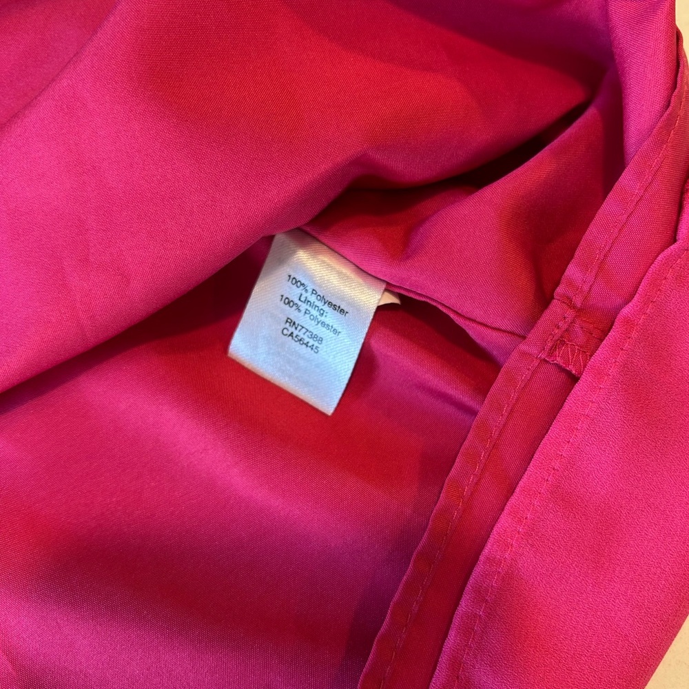J.Crew Ruffle Front Cami Dress In Wild Berry - Picture 7 of 10